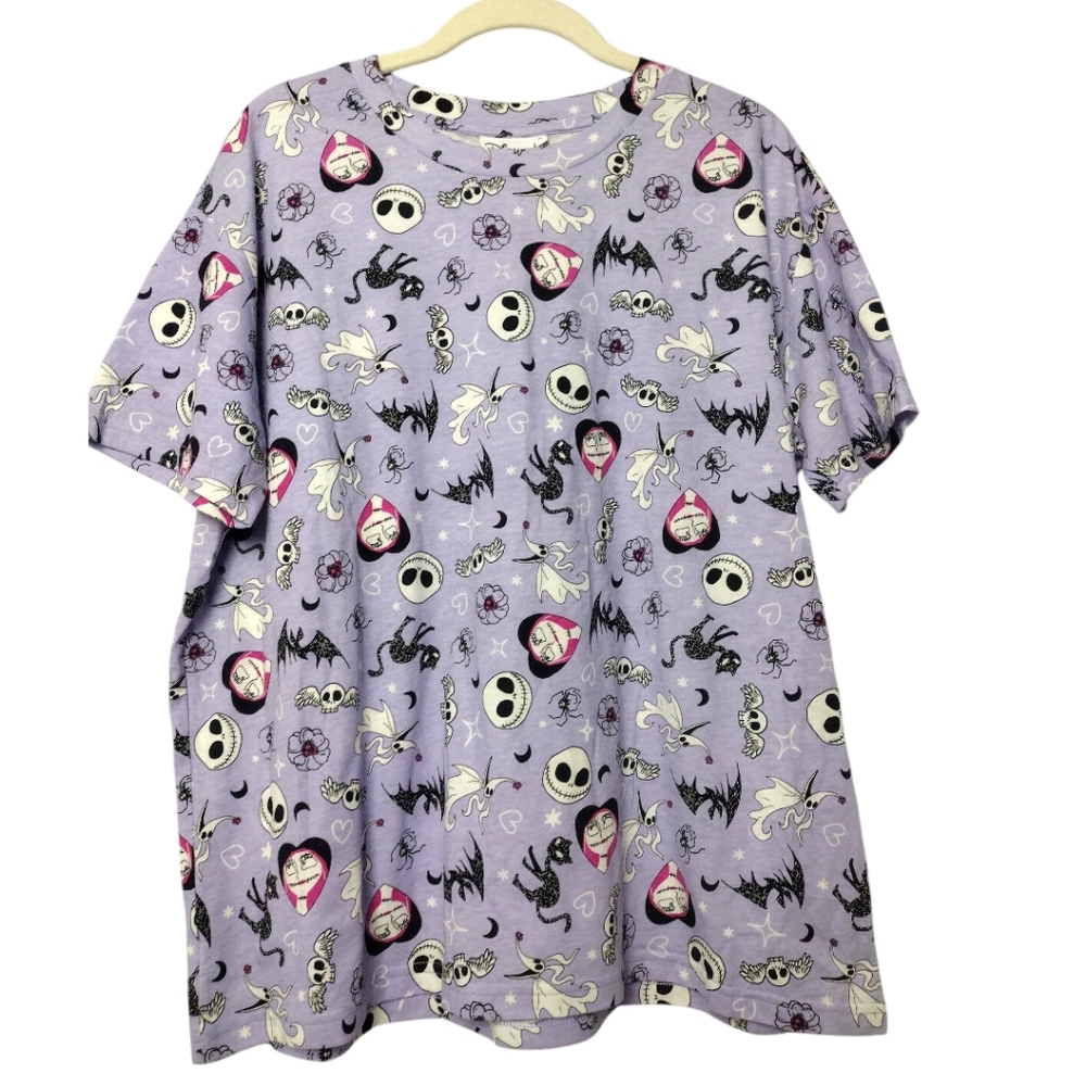 Skinny Dip London Disney Nightmare Before Christmas Lounge Top